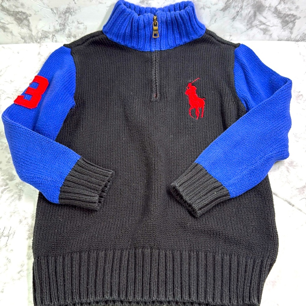 Kids Polo Ralph Lauren Quarter zip Sweater